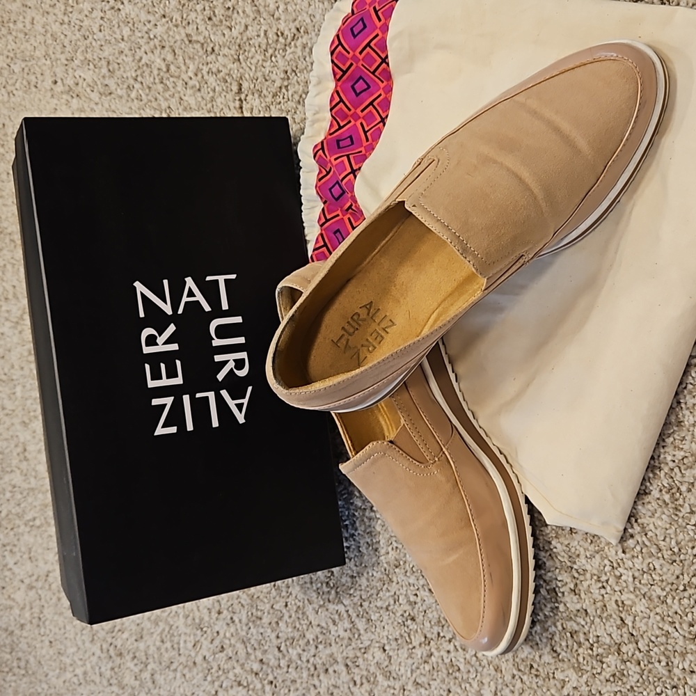 Naturlizer Nude Slide on Shoes